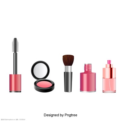 卡通手绘化妆品设计