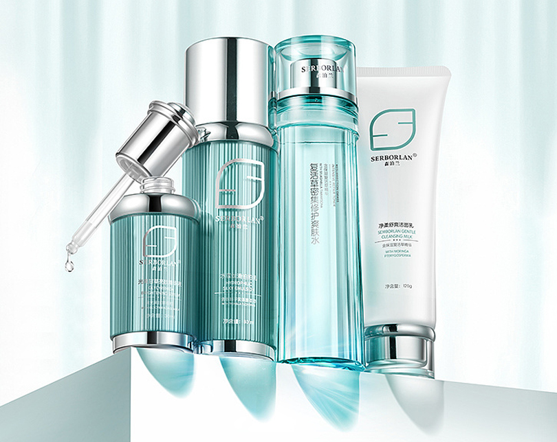 化妆品精华霜反光类产品拍摄指南 影台搭建与布光技巧