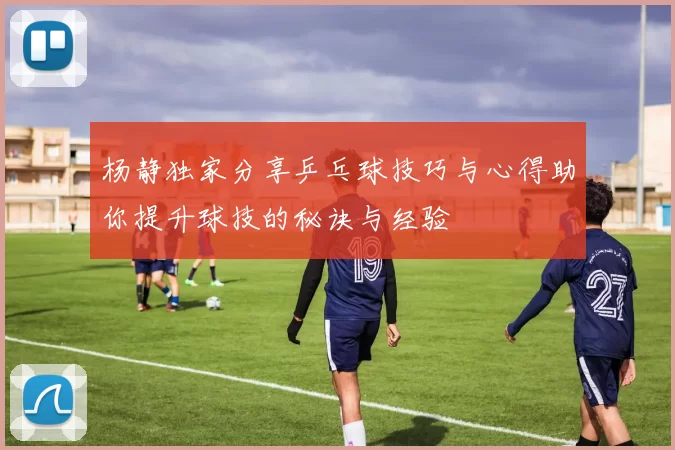 杨静独家分享乒乓球技巧与心得助你提升球技的秘诀与经验